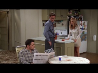 Friends - Chandler, Joe, Rachel and Joana